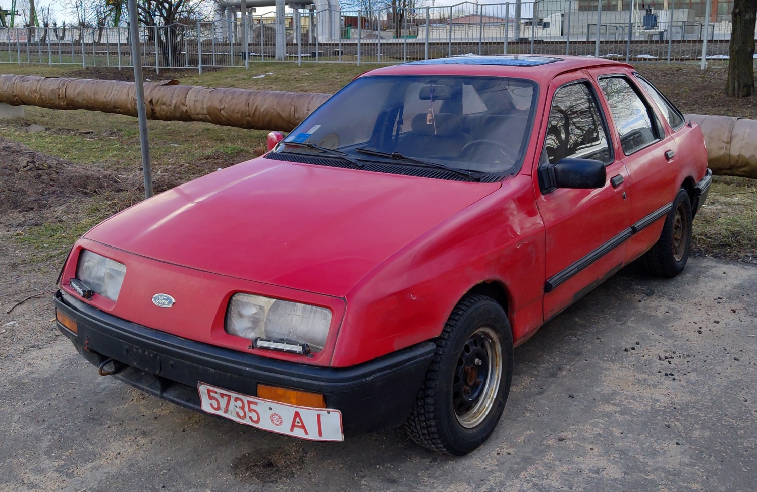 Брестская область, № 5735 АІ — Ford Sierra MkI '82-87