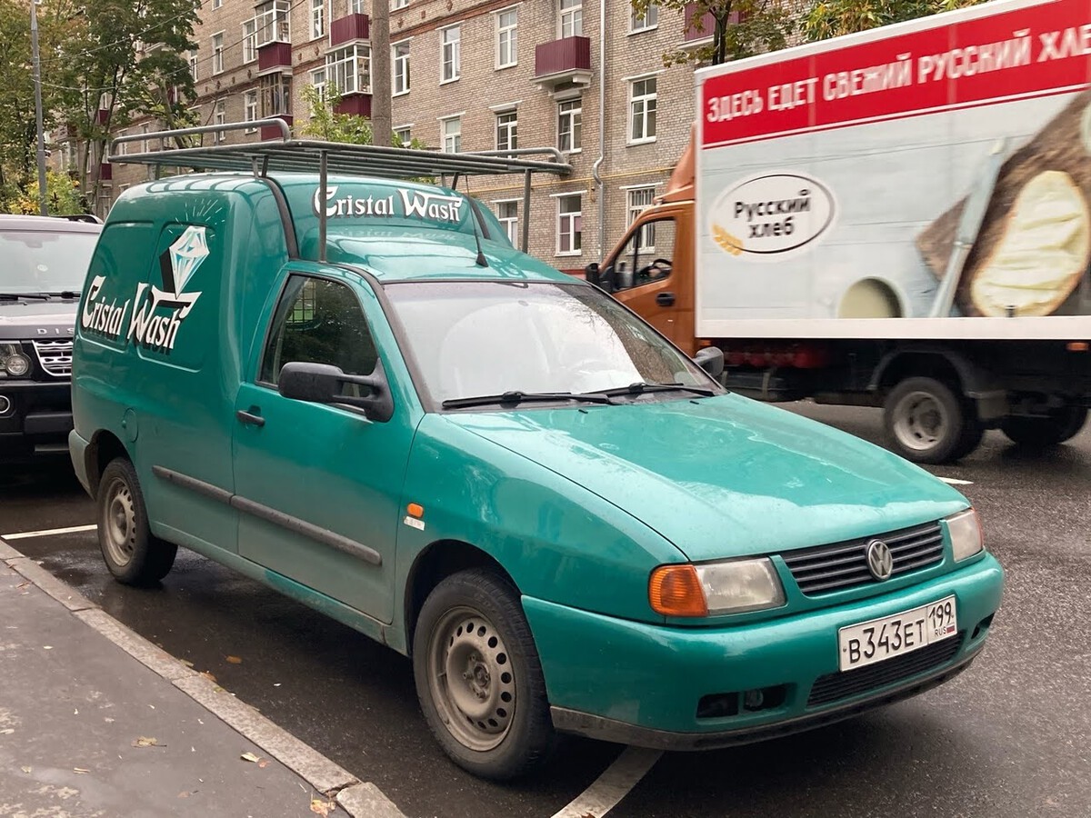 Москва, № В 343 ЕТ 199 — Volkswagen Caddy (Typ 9K/9U) '95-03