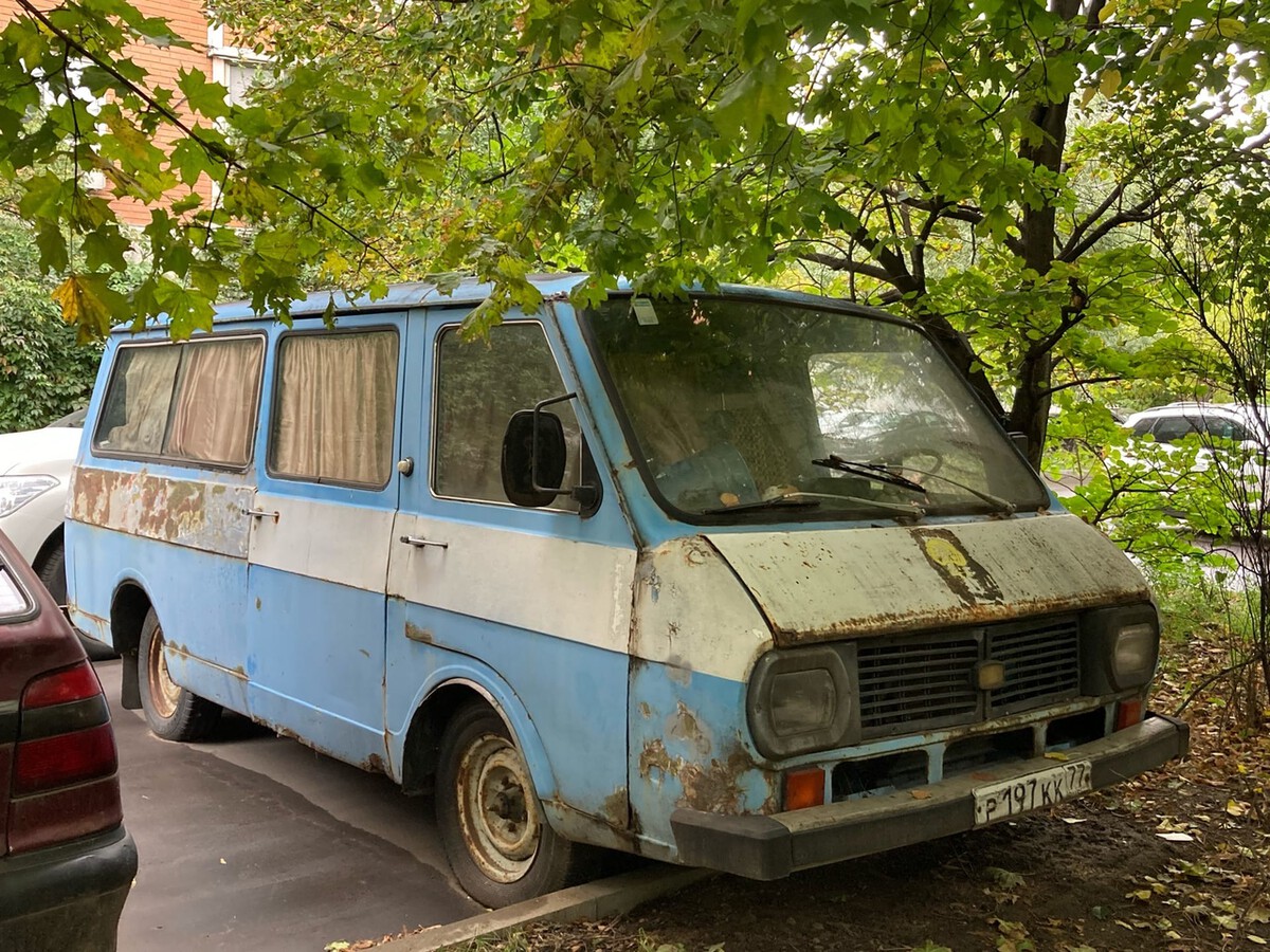 Москва, № Р 197 КК 77 — РАФ-2203-01 Латвия '86-94