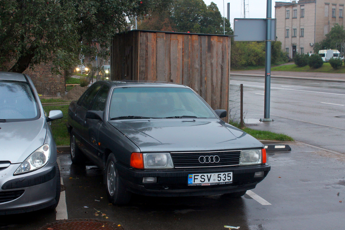 Литва, № FSV 535 — Audi 100 (C3) '82-91