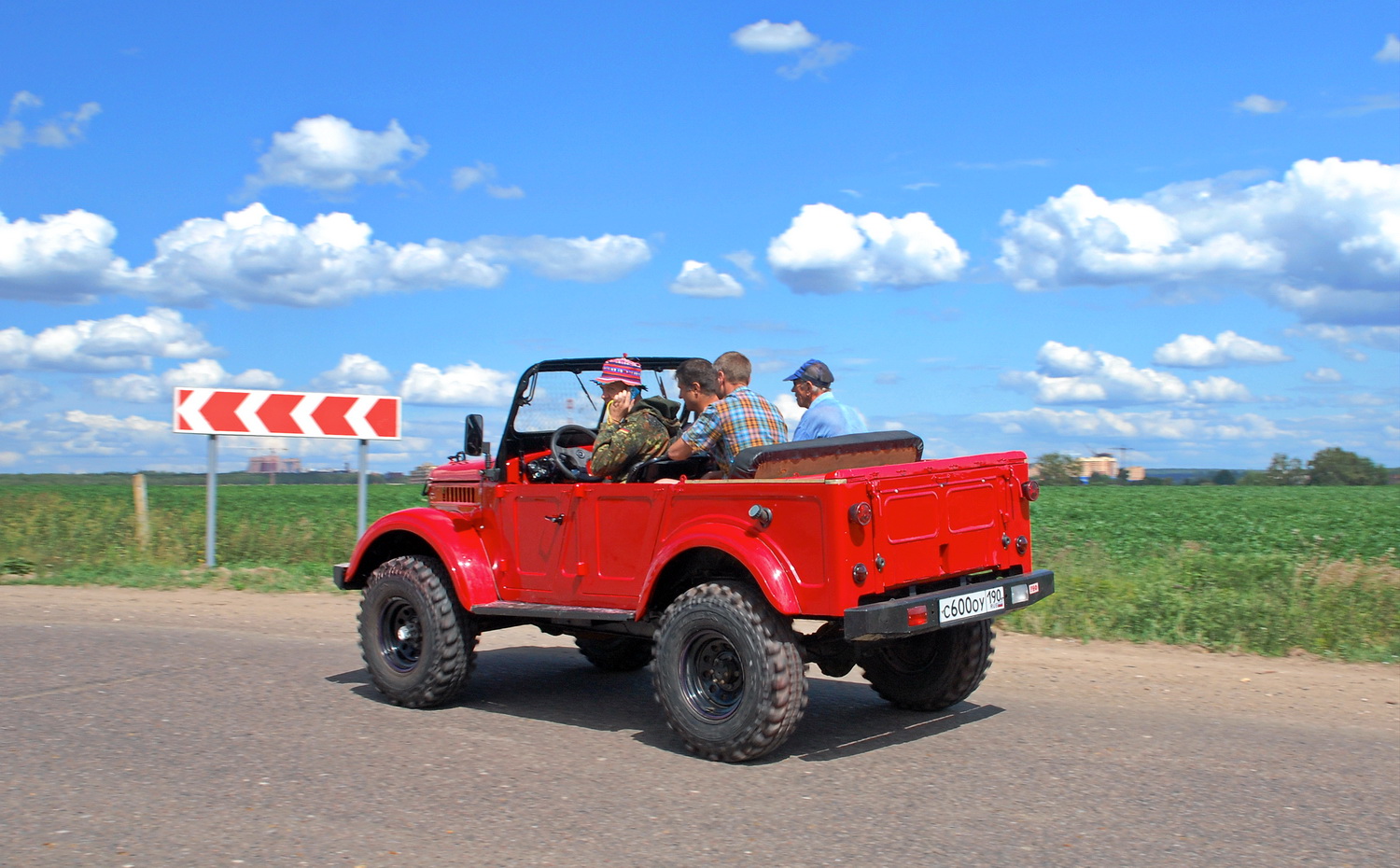 Московская область, № С 600 ОУ 190 — ГАЗ-69А '53-73