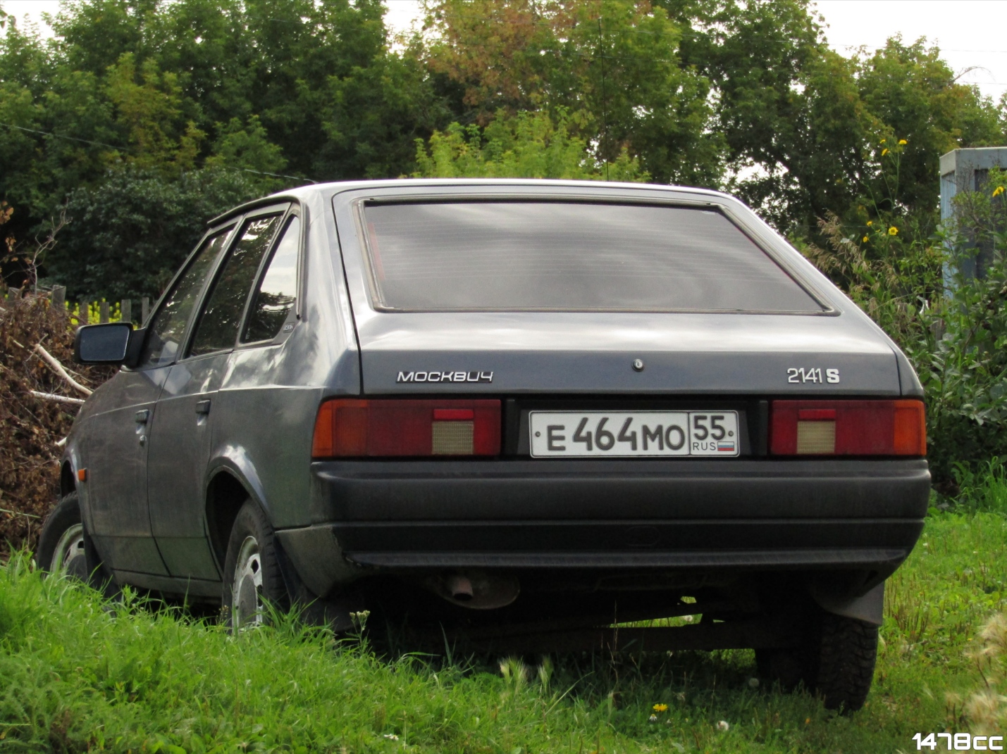 Омская область, № Е 464 МО 55 — Москвич-21412 '86-94