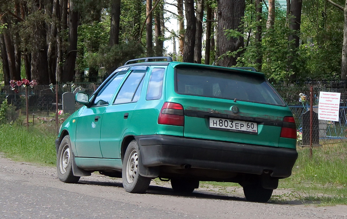 Псковская область, № Н 803 ЕР 60 — Škoda Felicia (Typ 781, 791) '94-01