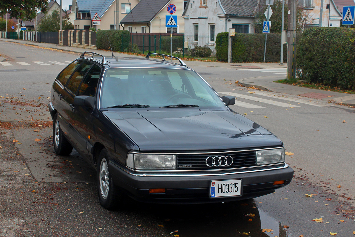 Литва, № H03315 — Audi 5000 (C3) '84-89