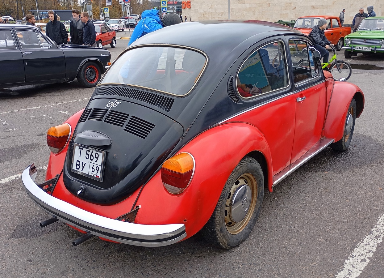 Тверская область, № Т 569 ВУ 69 — Volkswagen Käfer 1200L/J/1600i '74-04; Тверская область — Закрытие сезона 2025 Тверского ретро-клуба