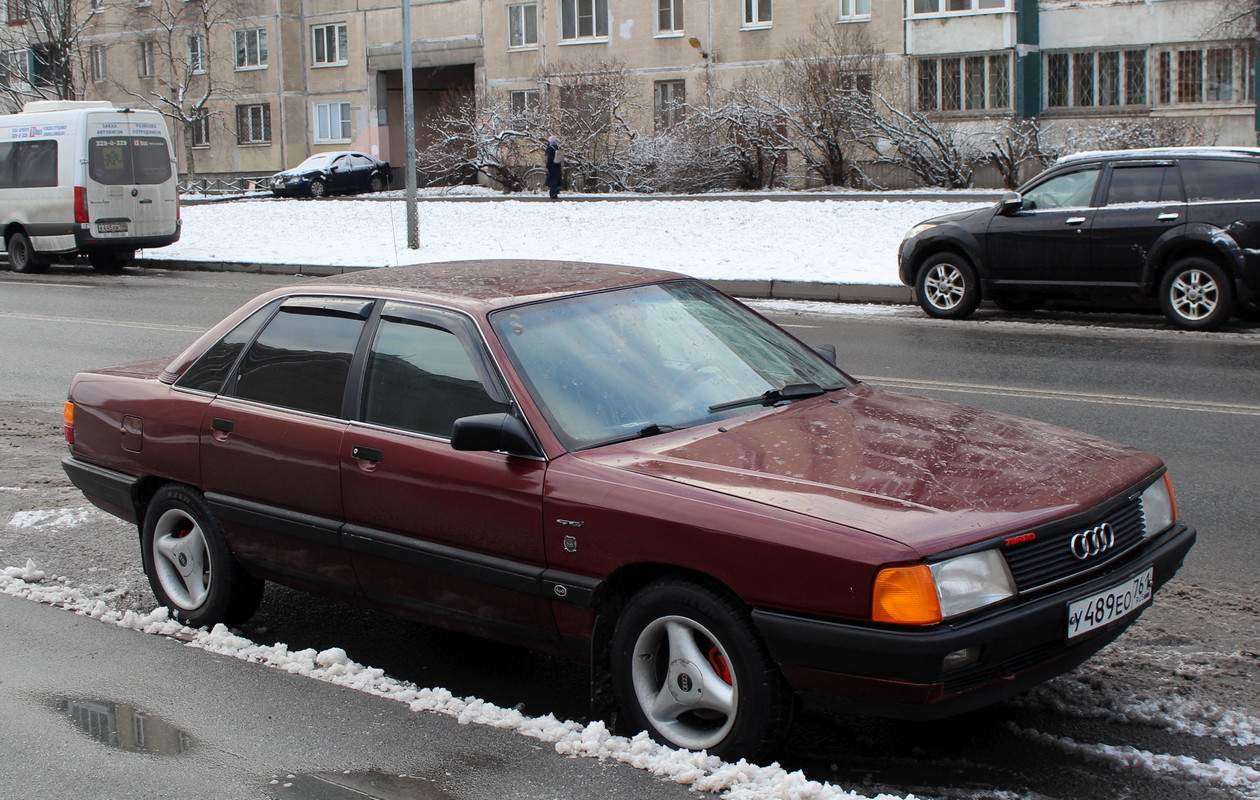 Ростовская область, № У 489 ЕО 761 — Audi 200 (C3) '83-91
