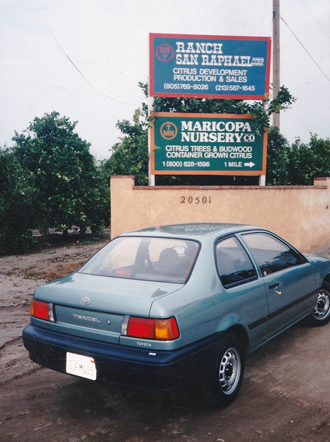 США, № 3JFM415 — Toyota Tercel (L40) '90-94; США — Исторические фотографии