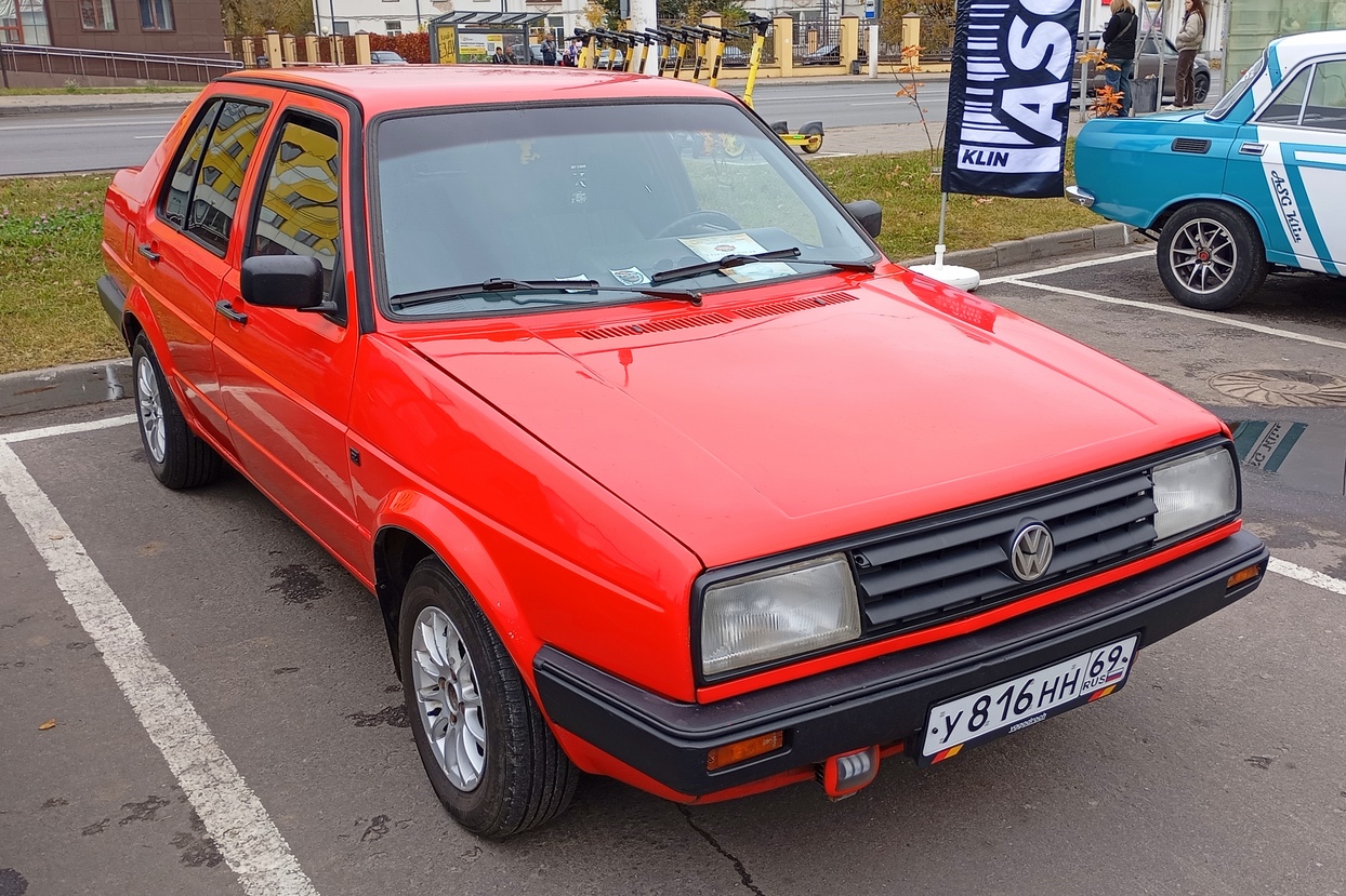 Тверская область, № У 816 НН 69 — Volkswagen Jetta Mk2 (Typ 16) '84-92; Тверская область — Закрытие сезона 2025 Тверского ретро-клуба