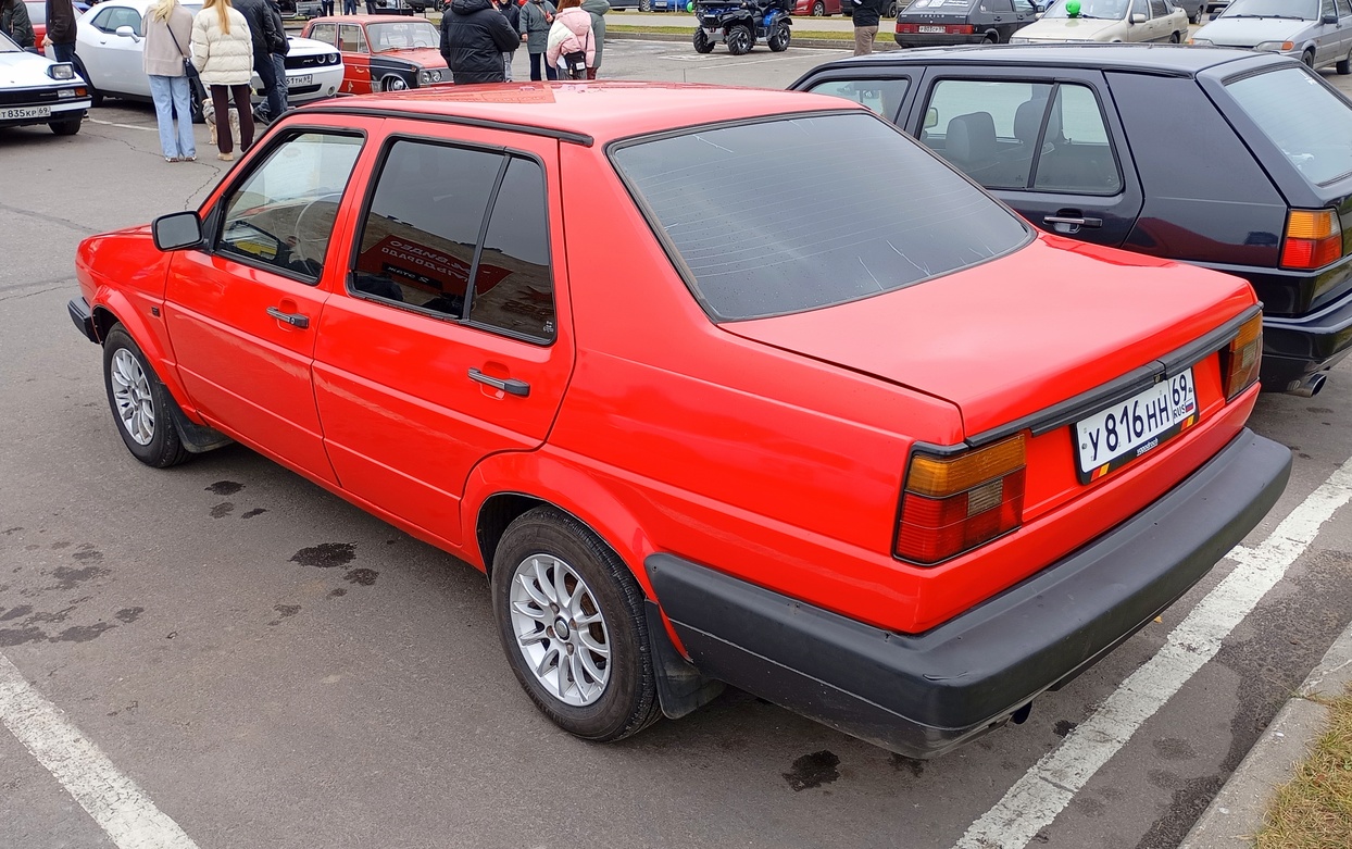 Тверская область, № У 816 НН 69 — Volkswagen Jetta Mk2 (Typ 16) '84-92; Тверская область — Закрытие сезона 2025 Тверского ретро-клуба