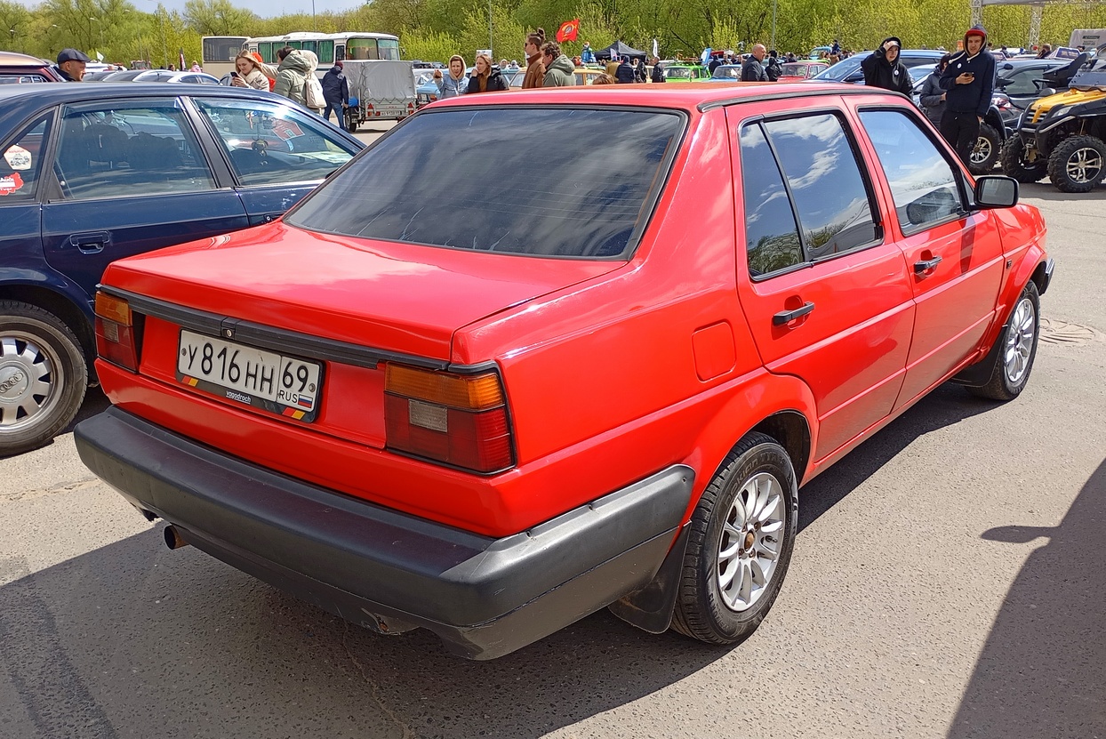 Тверская область, № У 816 НН 69 — Volkswagen Jetta Mk2 (Typ 16) '84-92; Тверская область — Открытие сезона 2025 Ретро-клуба Калинин
