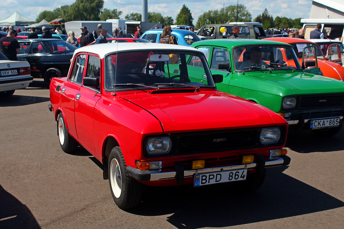 Литва, № BPD 864 — Москвич-2140 '76-88; Литва — Retro mugė 2025