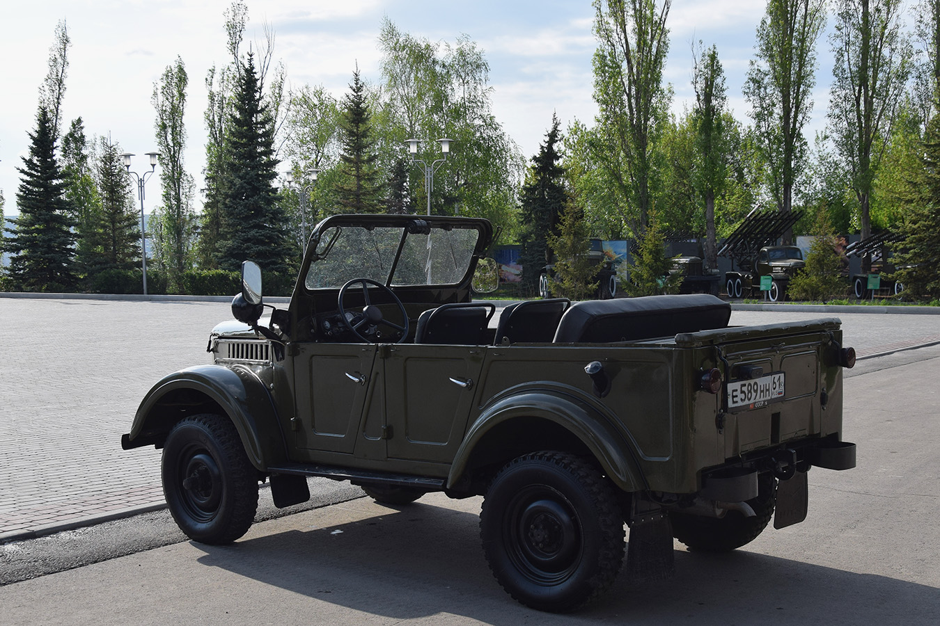 Ростовская область, № Е 589 НН 61 — ГАЗ-69А '53-73