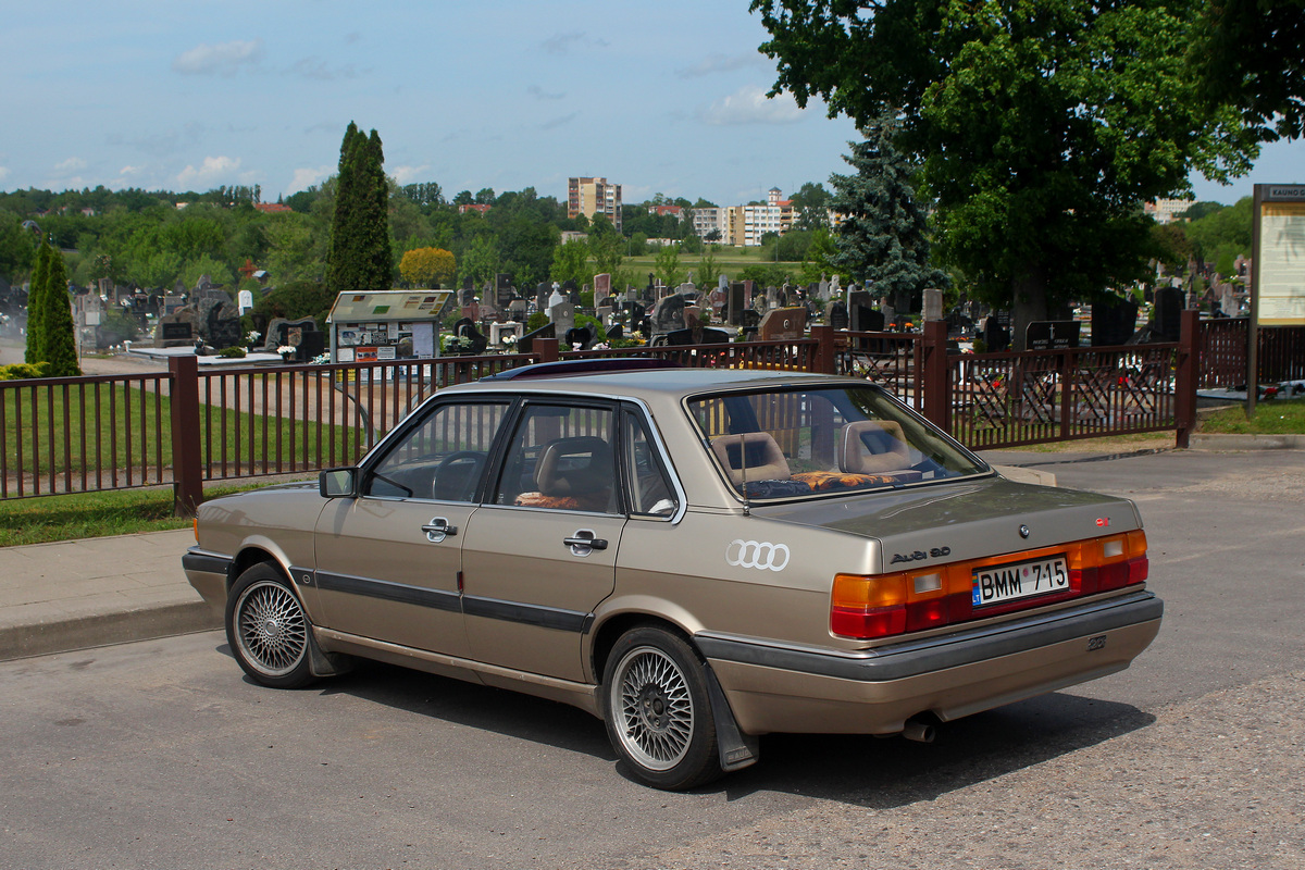 Литва, № BMM 715 — Audi 90 (B2) '84-86