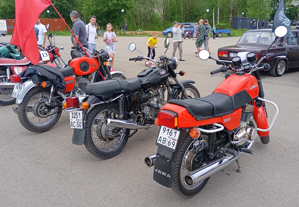 Тверская область, № 9161 АВ 69 — Jawa 350 typ 638 '84-91; Тверская область — День города Осташков 2025