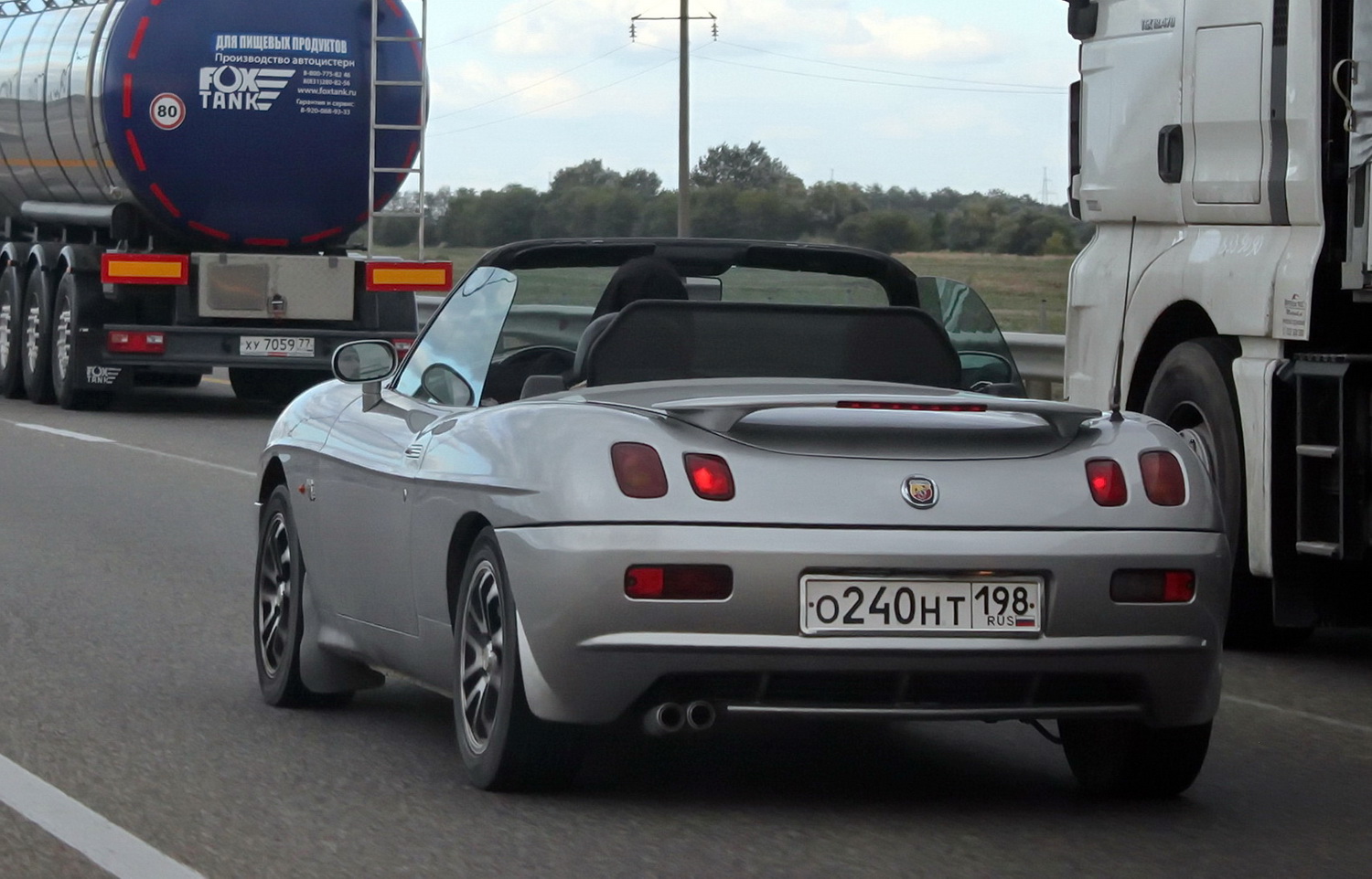 Санкт-Петербург, № О 240 НТ 198 — FIAT Barchetta '95-02