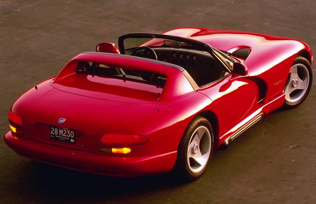 США, № 28 M230 — Dodge Viper (SR I) '92-95; США — Исторические фотографии