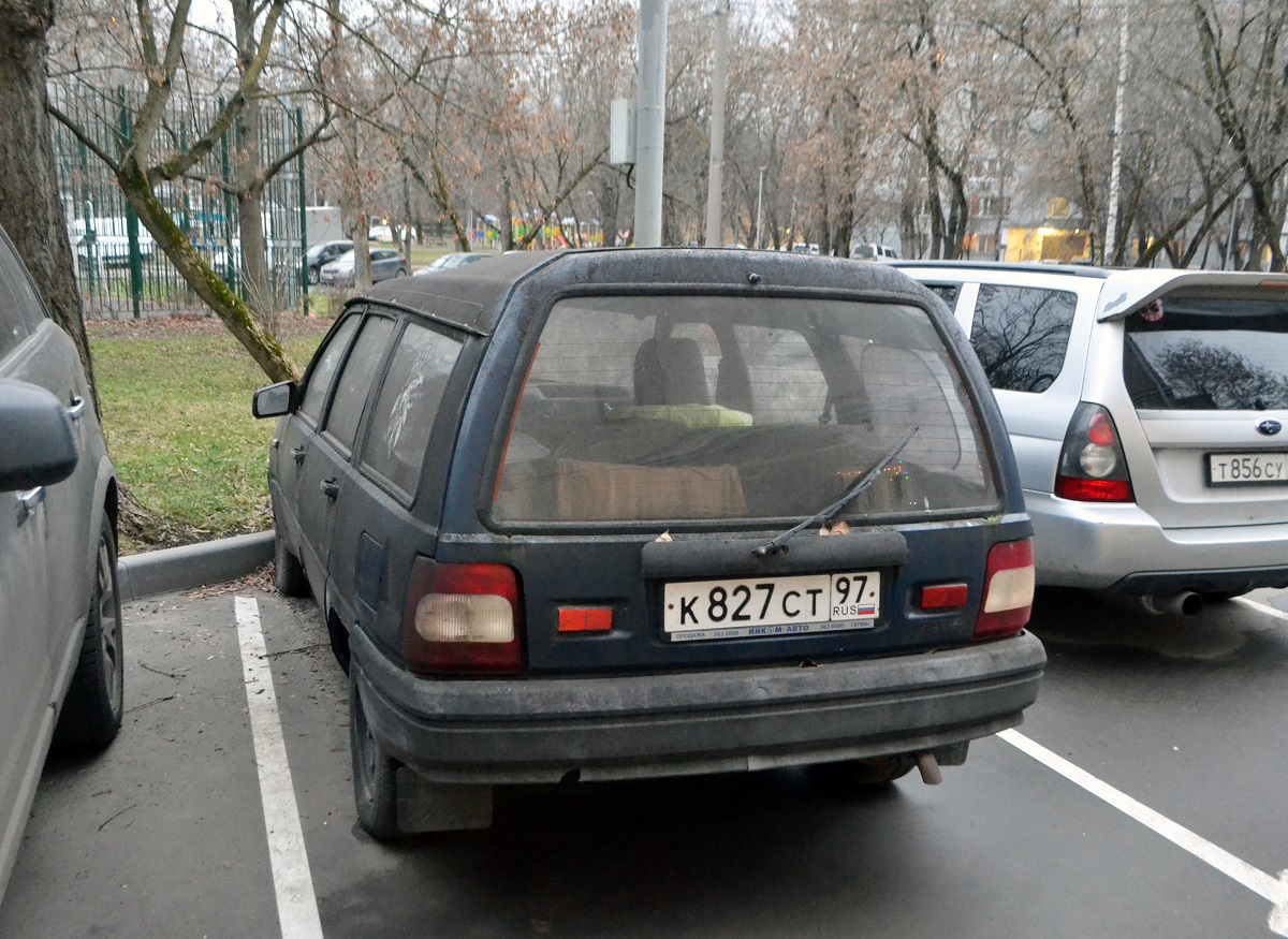 Москва, № К 827 СТ 97 — Иж-21261-030 '04-05