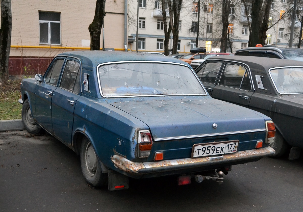 Москва, № Т 959 ЕК 177 — ГАЗ-24 Волга '68-86