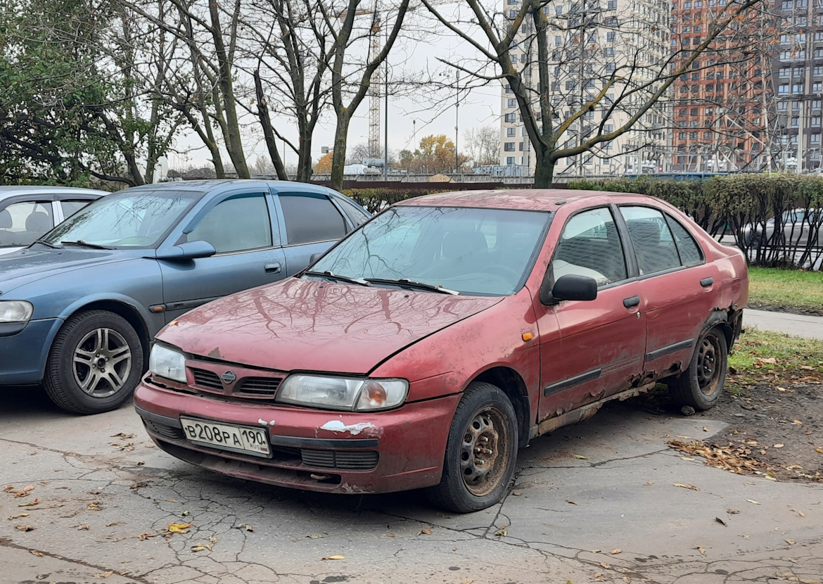 Московская область, № В 208 РА 190 — Nissan Almera (N15) '95-00