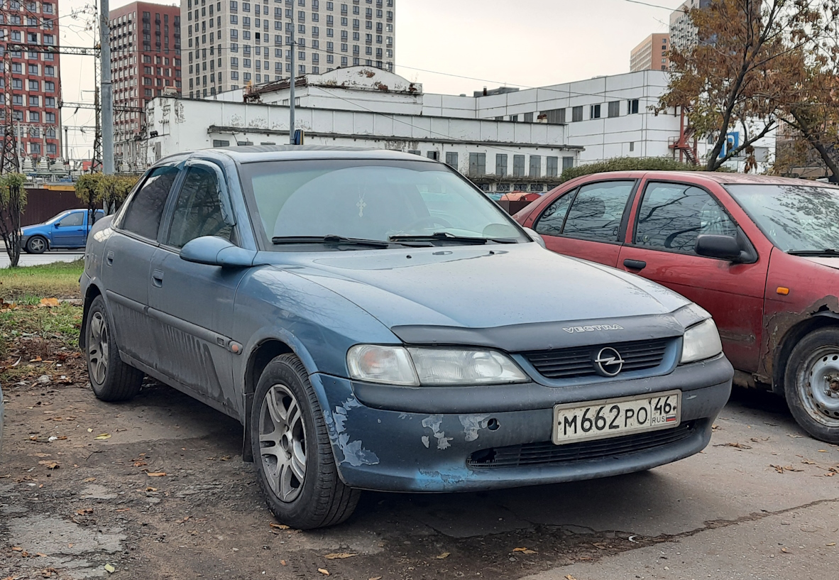 Курская область, № М 662 РО 46 — Opel Vectra (B) '95-02
