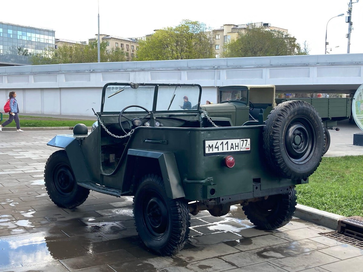 Москва, № М 411 АН 77 — ГАЗ-67Б '44-53