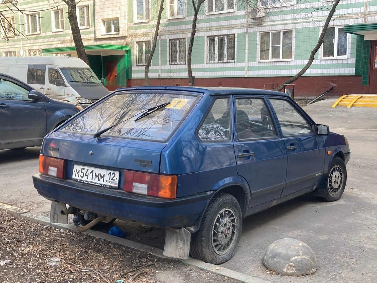Москва, № М 541 ММ 12 — ВАЗ-2109 '87-93