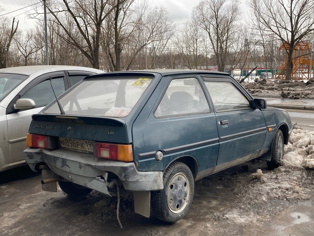 Москва, № А 896 РК 199 — ЗАЗ-110207 Таврия '99-07