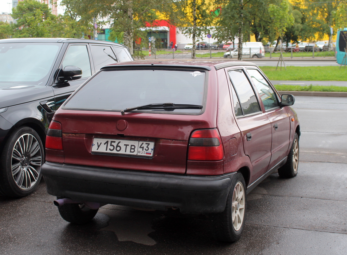Кировская область, № У 156 ТВ 43 — Škoda Felicia (Typ 781, 791) '94-01