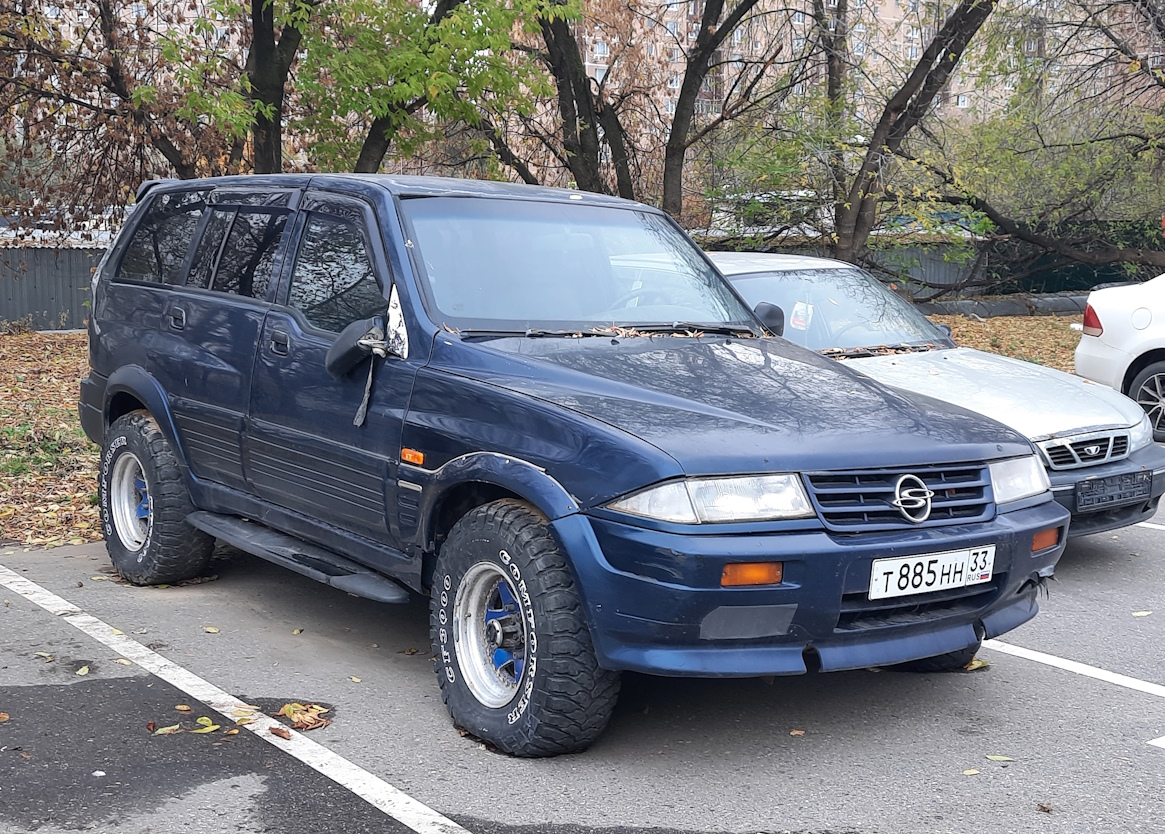 Владимирская область, № Т 885 НН 33 — SsangYong Musso '93-11