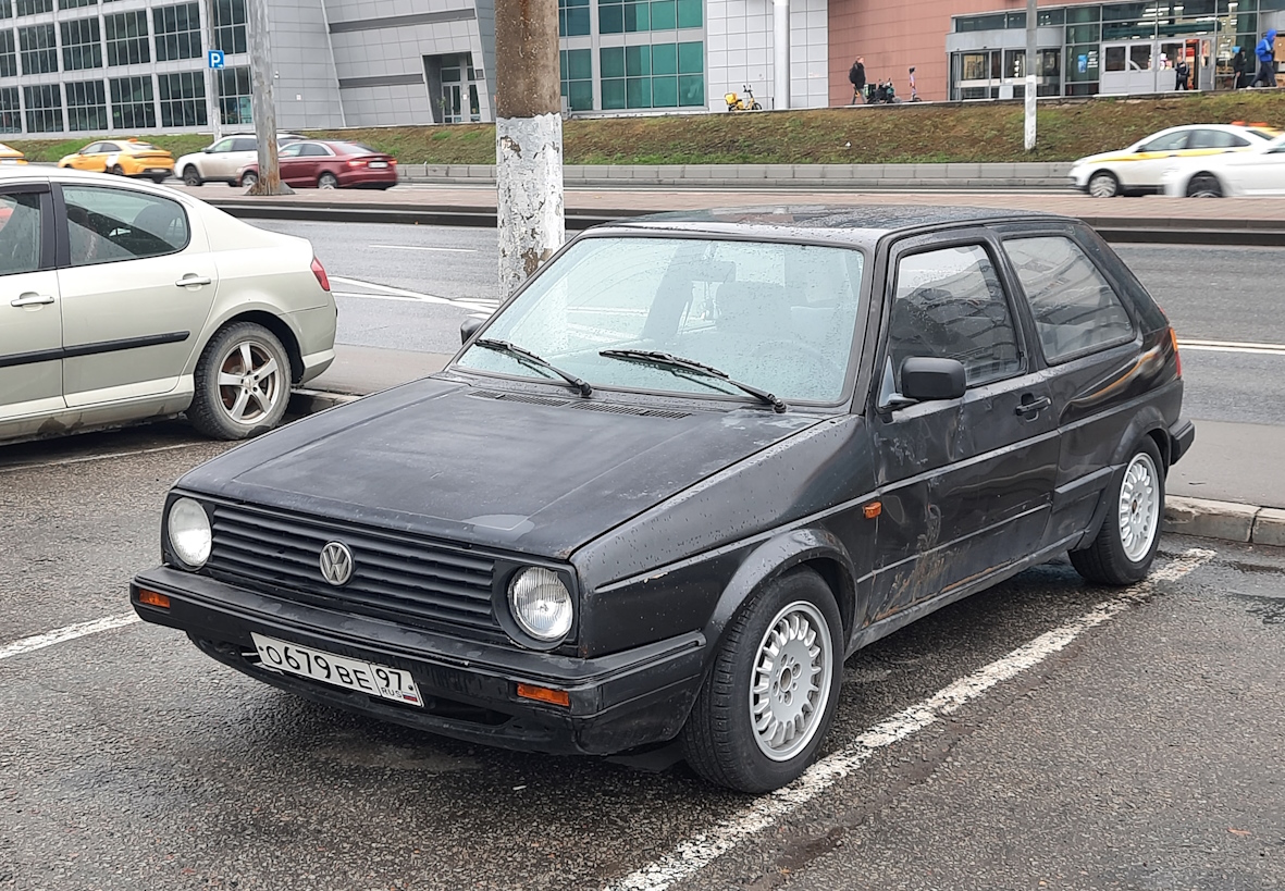 Москва, № О 679 ВЕ 97 — Volkswagen Golf (Typ 19) '83-92