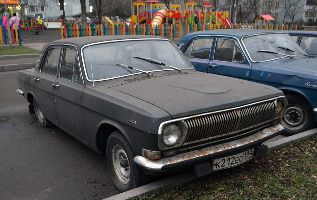 Москва, № К 212 ЕО 199 — ГАЗ-24 Волга '68-86