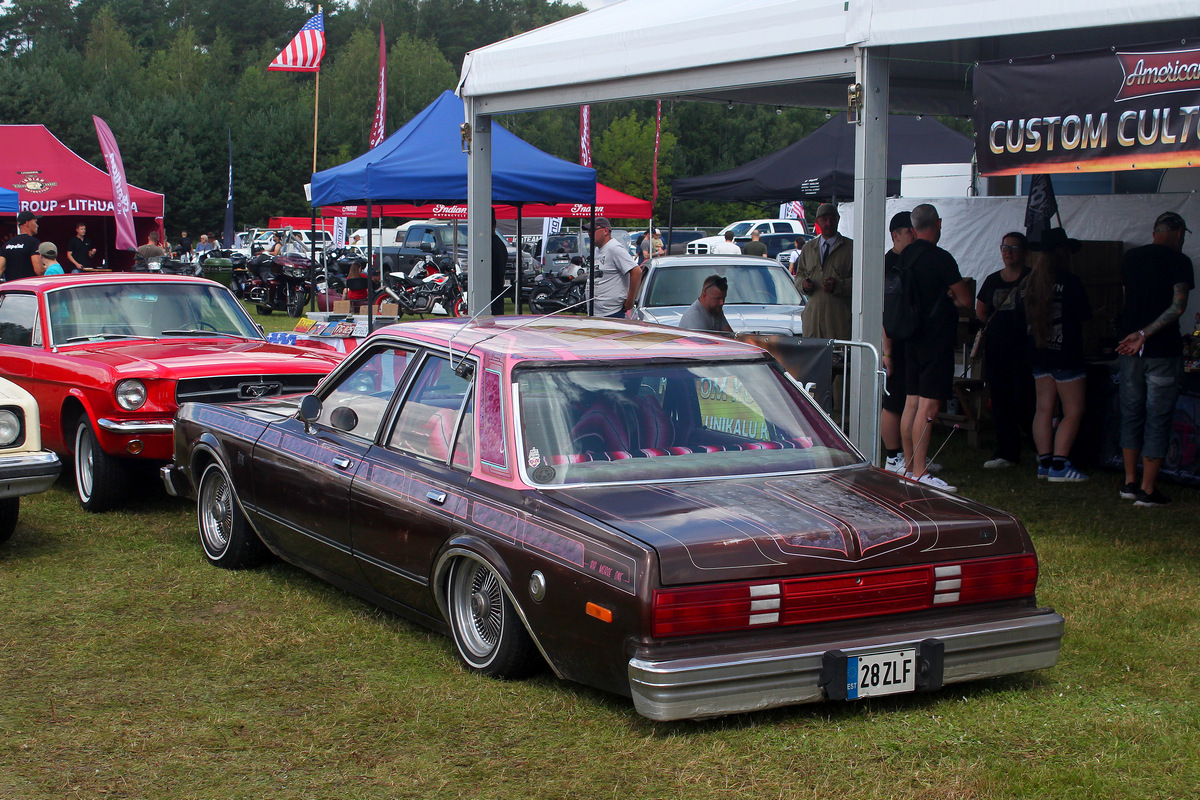 Эстония, № 28 ZLF — Dodge Aspen '80; Литва — American Spirit 2025