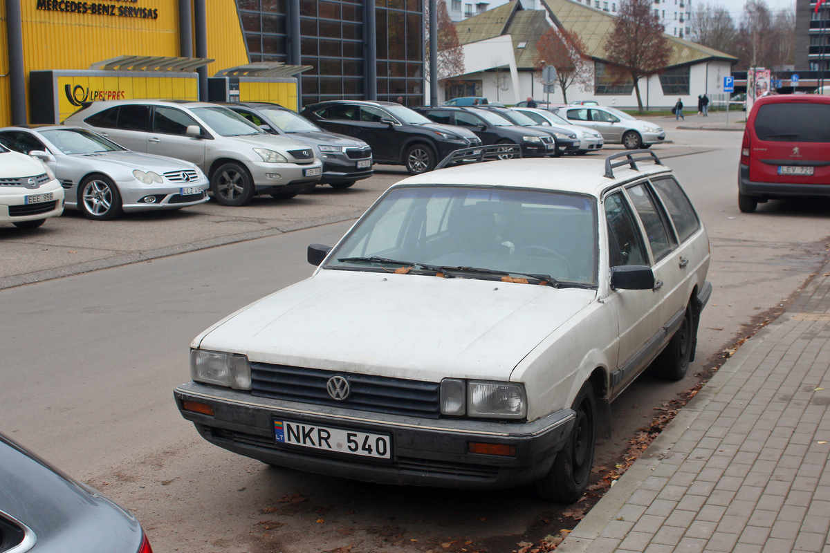 Литва, № NKR 540 — Volkswagen Passat Variant (B2) '80-88