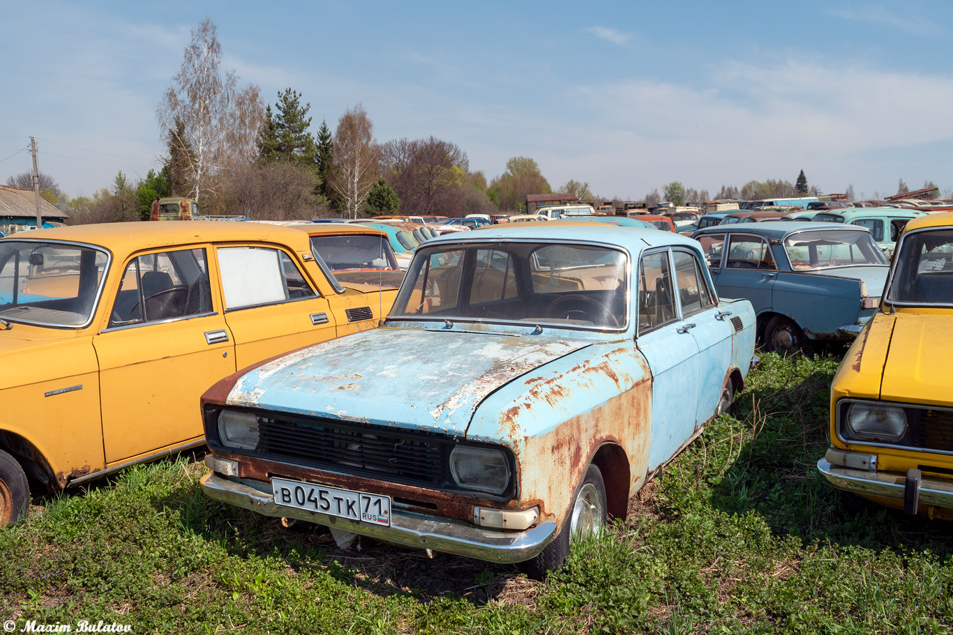 Тульская область, № В 045 ТК 71 — Москвич-2140 '76-88