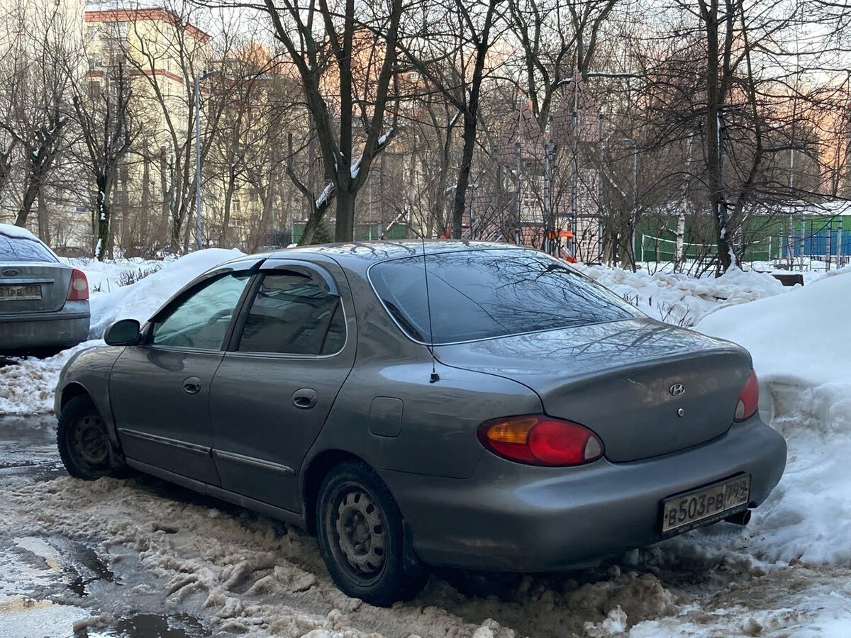 Москва, № В 503 РВ 799 — Hyundai Lantra/Elantra (2G) '95-00