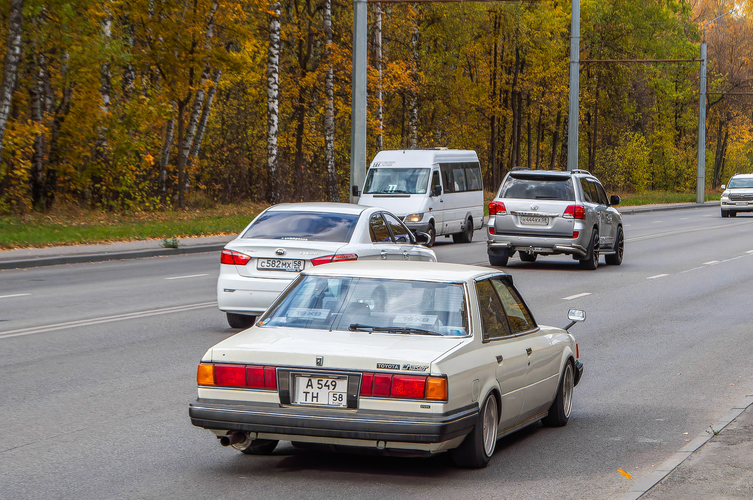 Пензенская область, № А 549 ТН 58 — Toyota Chaser (Х60) '80-84