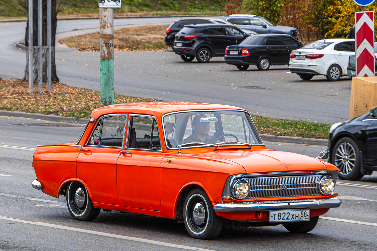 Пензенская область, № Т 822 ХН 58 — Москвич-412ИЭ (Иж) '70-82