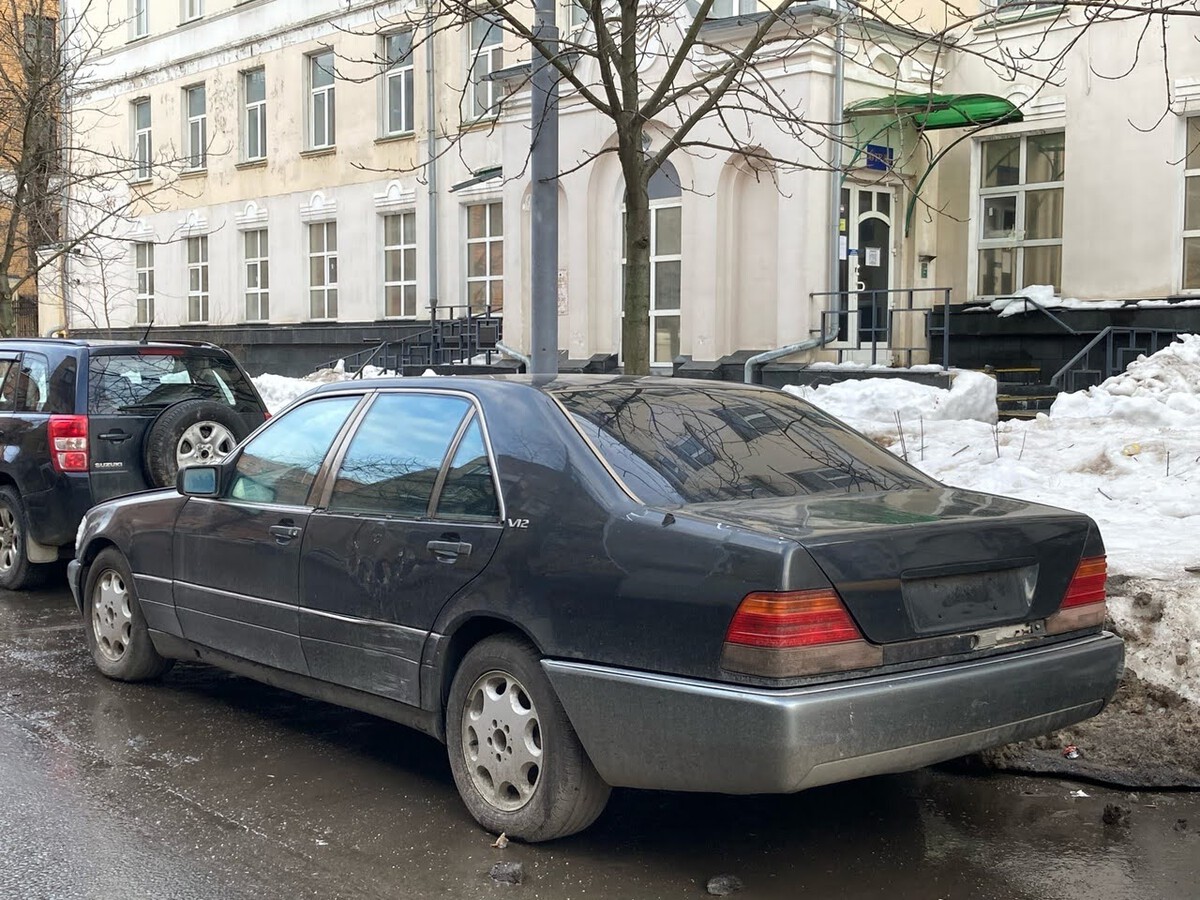 Москва, № (77) Б/Н 0931 — Mercedes-Benz (W140) '91-98