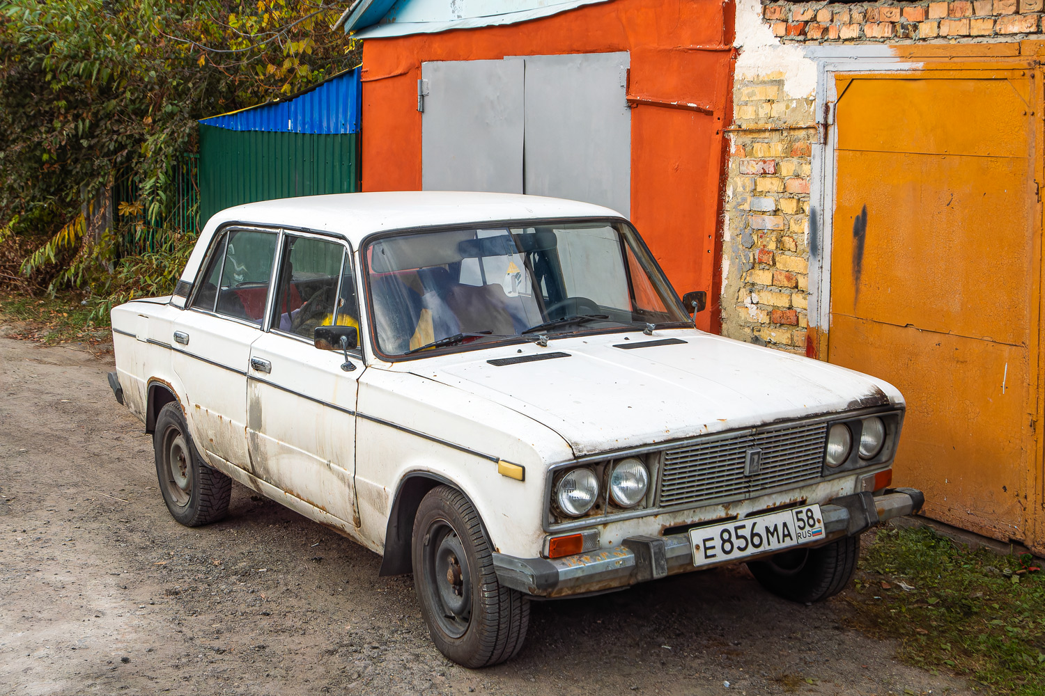 Пензенская область, № Е 856 МА 58 — ВАЗ-2106 Жигули '75-06