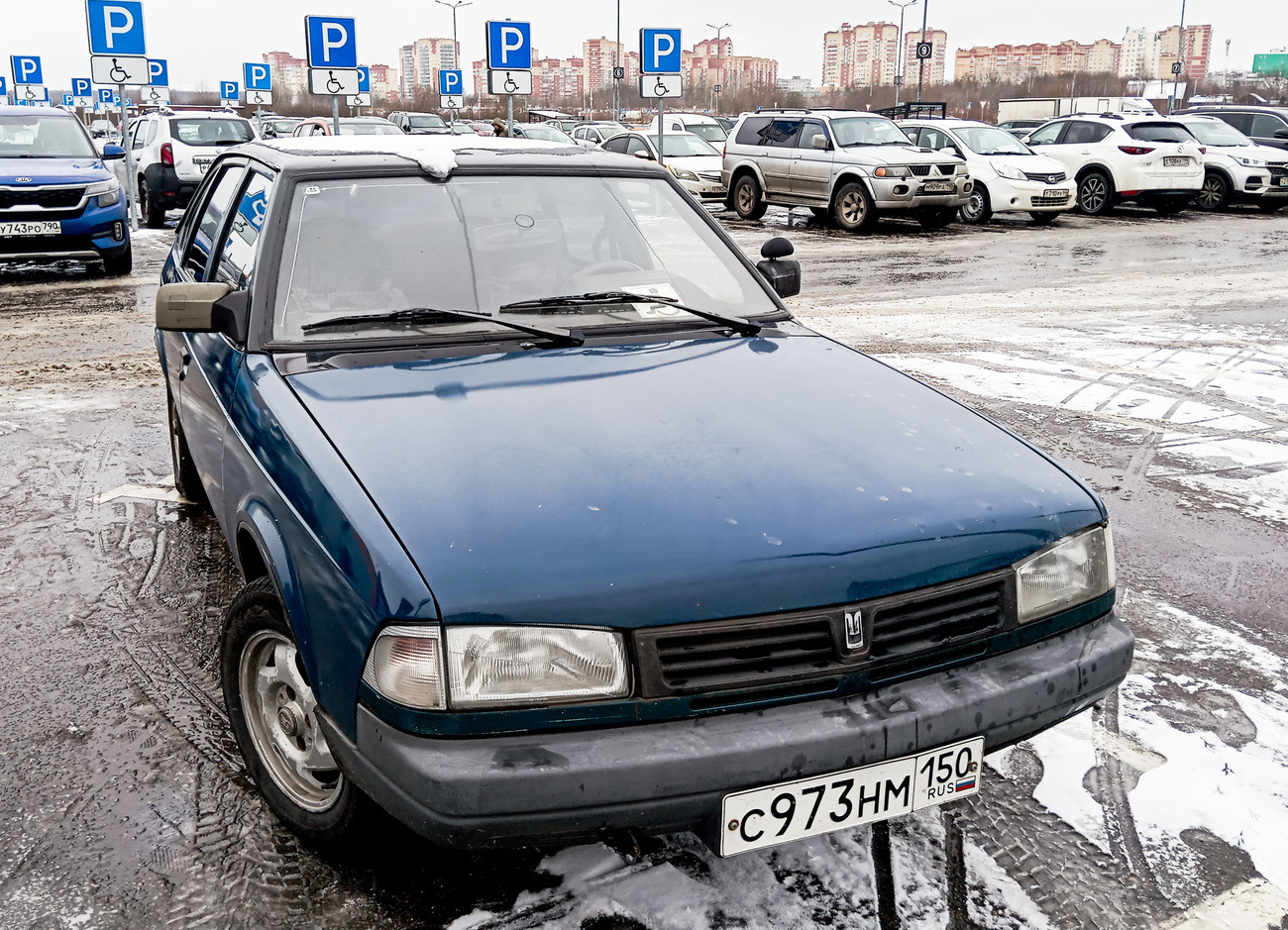 Московская область, № С 973 НМ 150 — Москвич-2141 Святогор '98-01