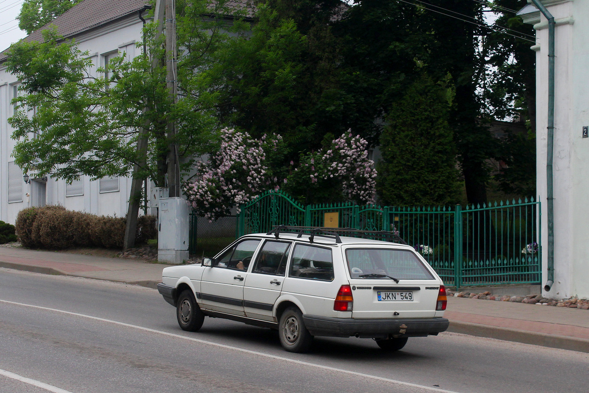 Литва, № JKN 549 — Volkswagen Passat Variant (B2) '80-88