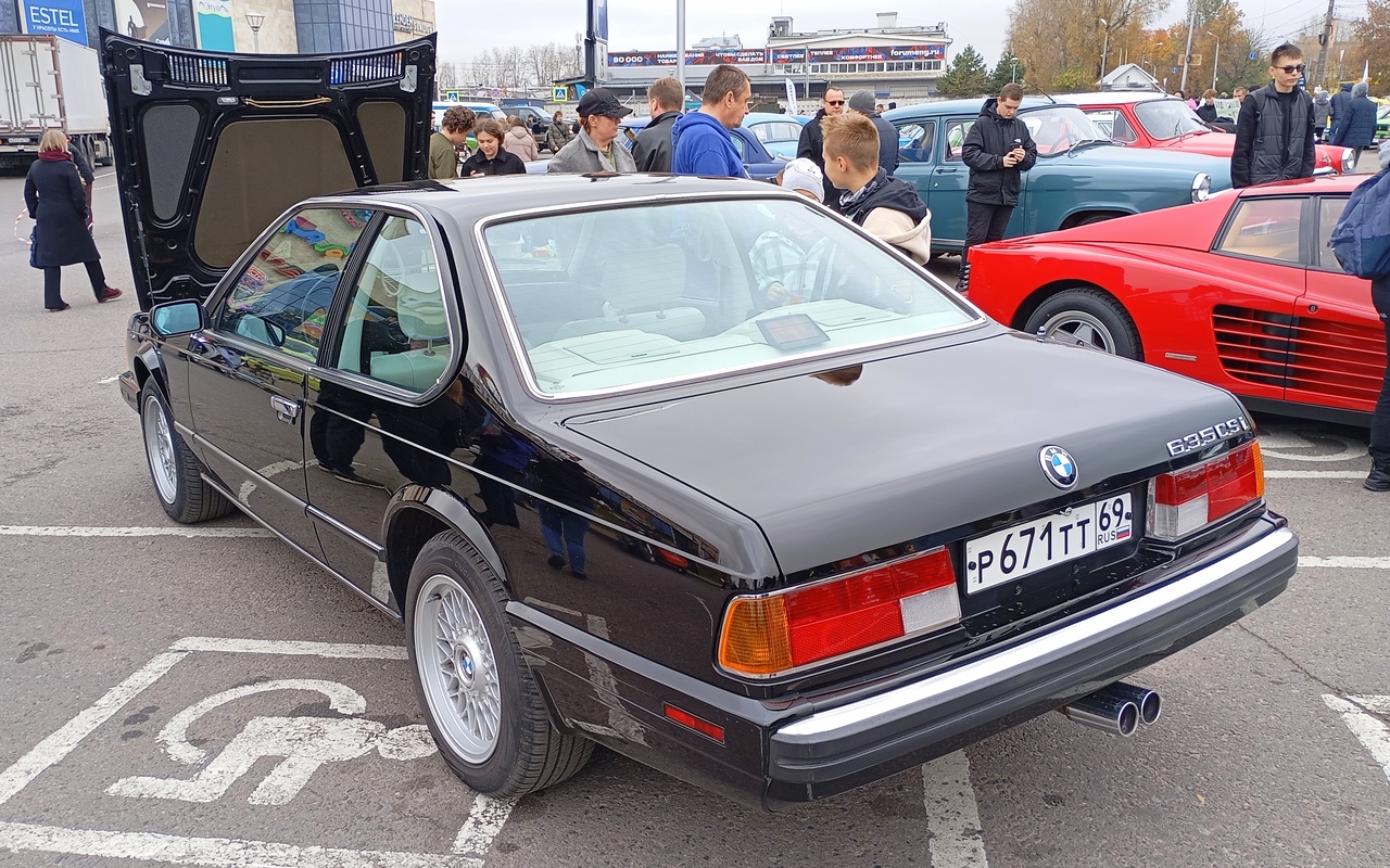 Тверская область, № Р 671 ТТ 69 — BMW 6 Series (E24) '76-89; Тверская область — Закрытие сезона 2025 Тверского ретро-клуба