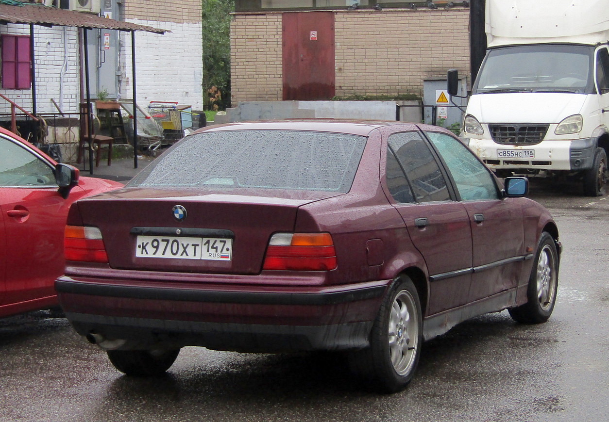 Ленинградская область, № К 970 ХТ 147 — BMW 3 Series (E36) '90-00