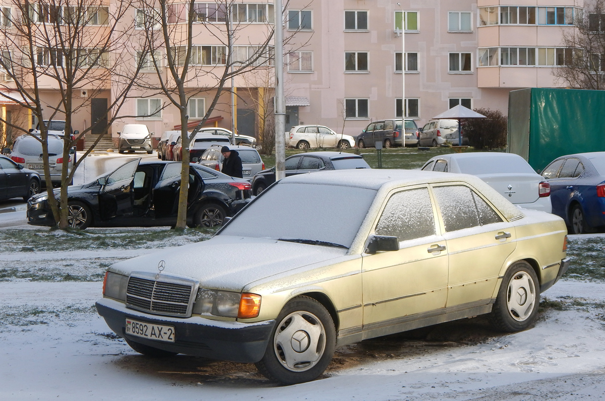 Витебская область, № 8592 AX-2 — Mercedes-Benz 190 (W201) '82-93