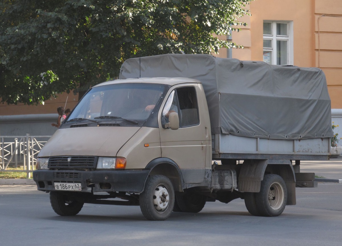Рязанская область, № В 186 РХ 62 — ГАЗ-33021 ГАЗель '94-03