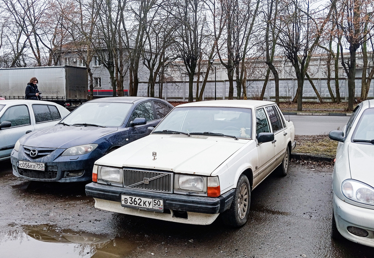 Московская область, № В 362 КУ 50 — Volvo 740 '84-92
