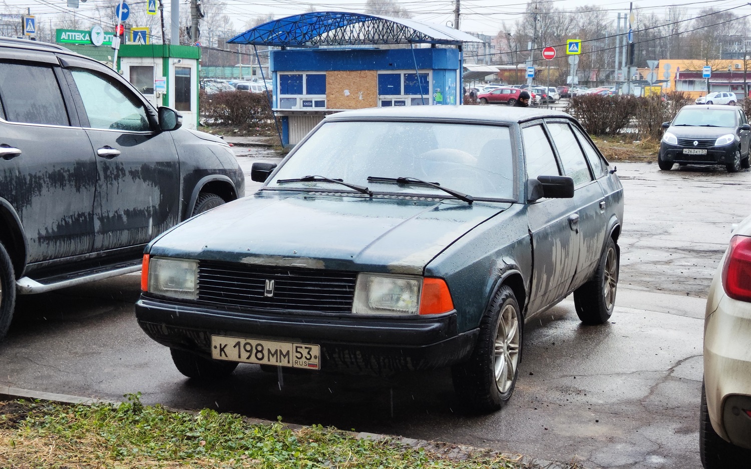 Тверская область, № К 198 ММ 53 — Москвич-2141 '86-98
