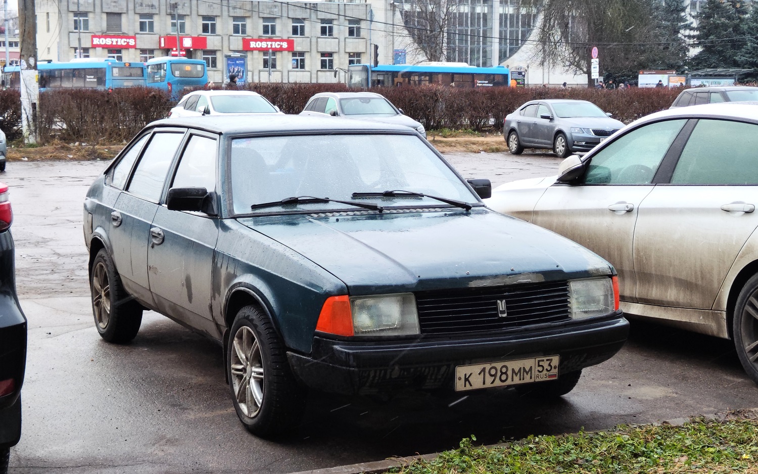 Тверская область, № К 198 ММ 53 — Москвич-2141 '86-98