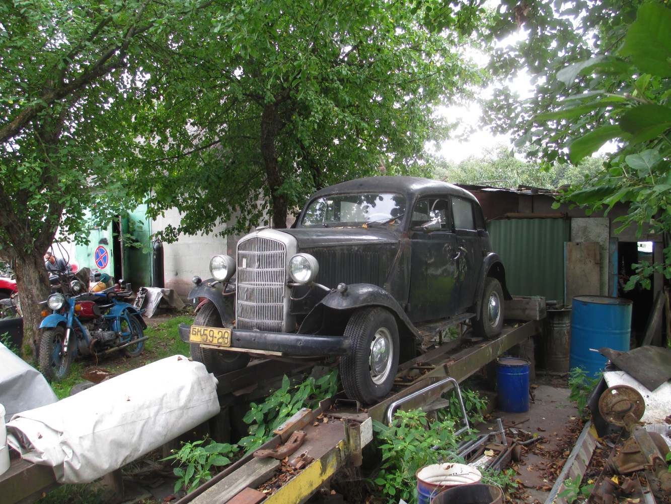 Минская область, № БН 59-29 — Opel P4 '35-37