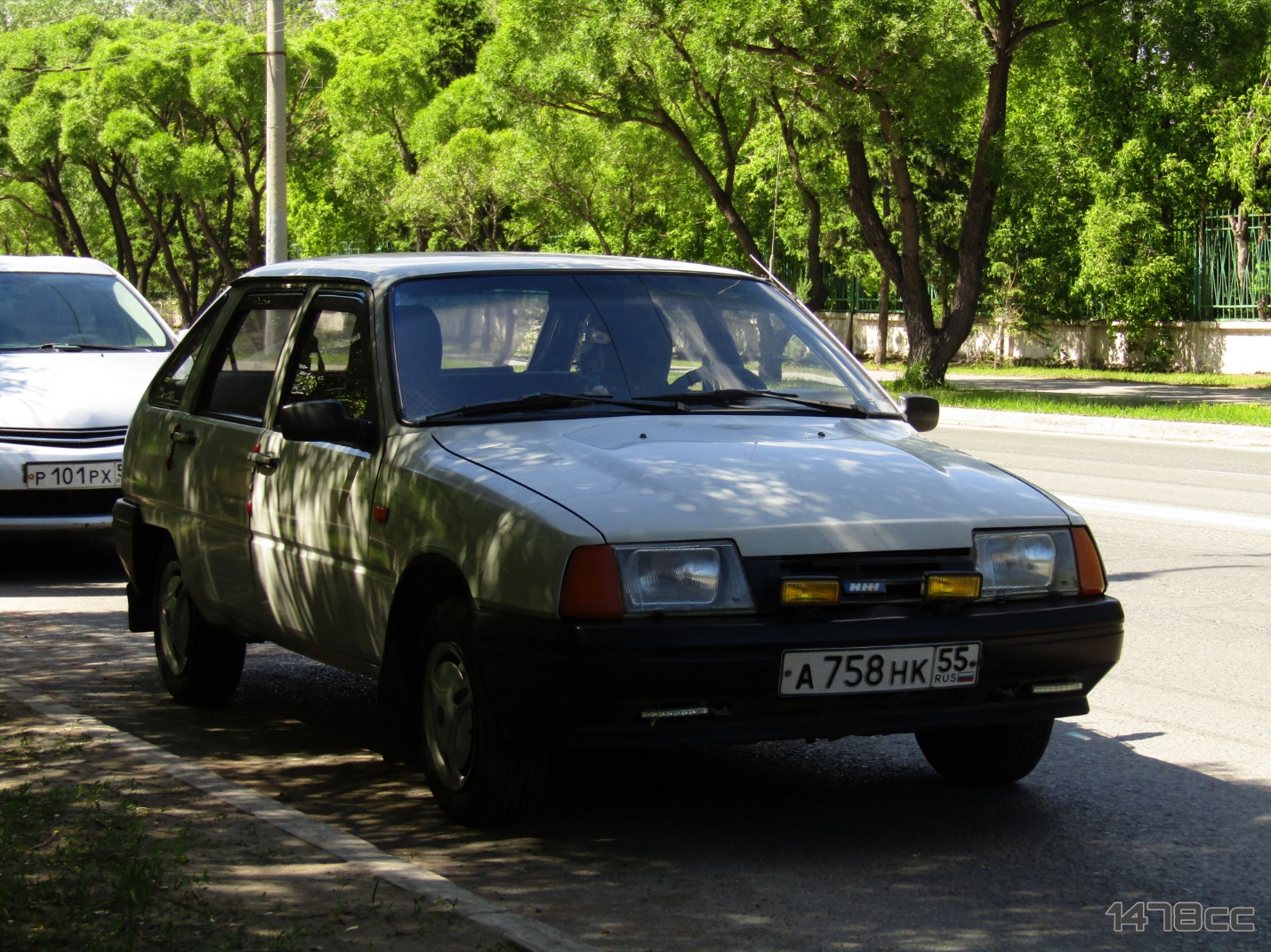 Омская область, № А 758 НК 55 — Иж-2126 Орбита/Ода '90-05